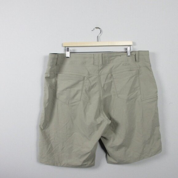 Kuhl Men's Amphibia Short 42 Beige Nylon Blend Hiking Outdoor Stretch Hybrid 276 - Picture 2 of 14